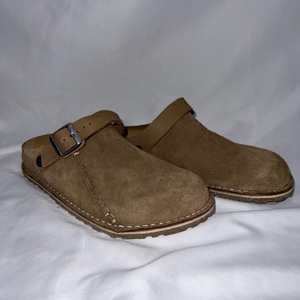 Birkenstock Lutry Premium Suede Clogs Size 39